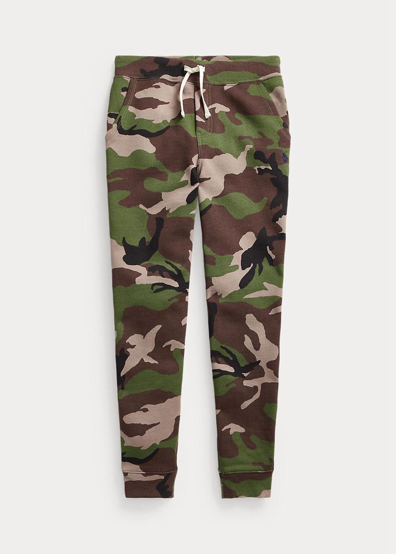 Pantalones Ralph Lauren Niño 6-14 Años Camo De Lana Jogger Chile Verde Oliva SVXBE-3629